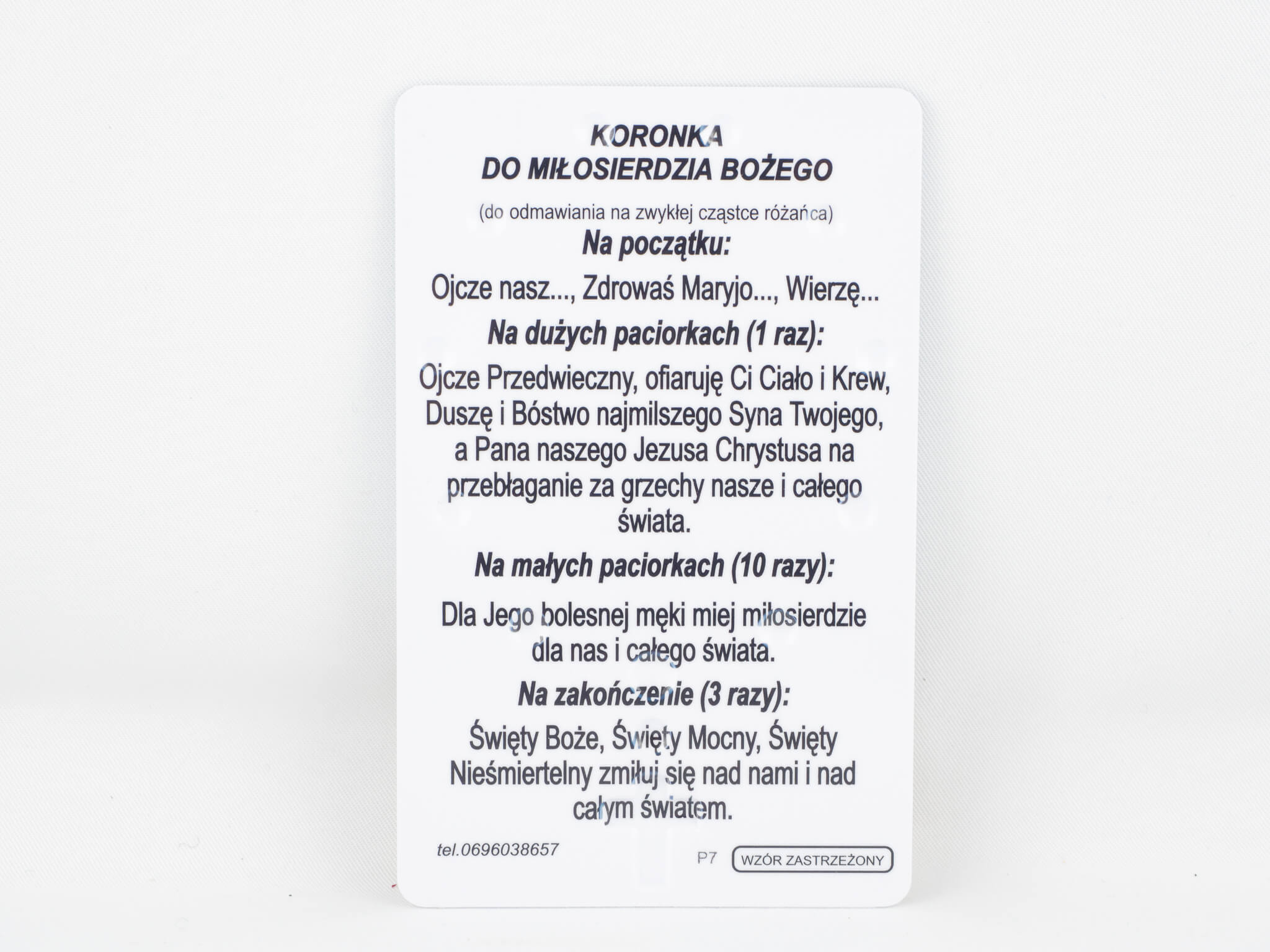 Karta plastikowa JPII nr. 2 (2)