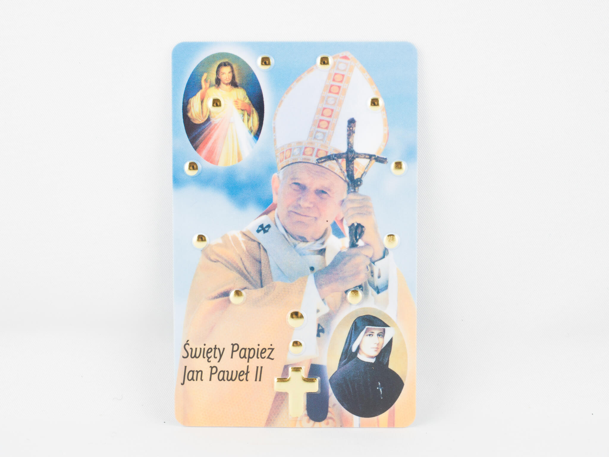 Karta plastikowa JPII nr. 2