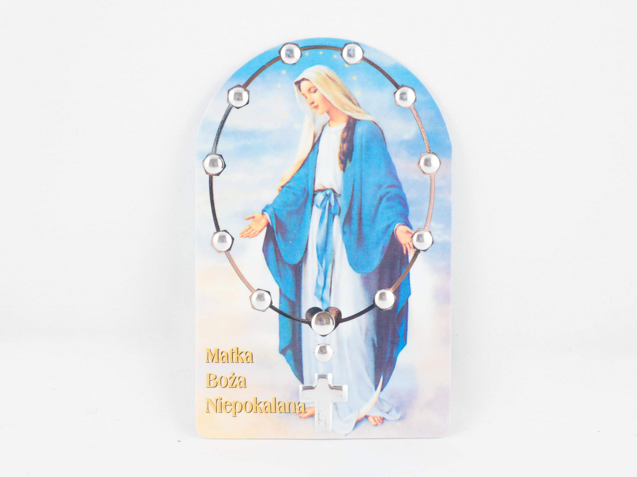 Karta plastikowa MB Niepokalana łuk (2)