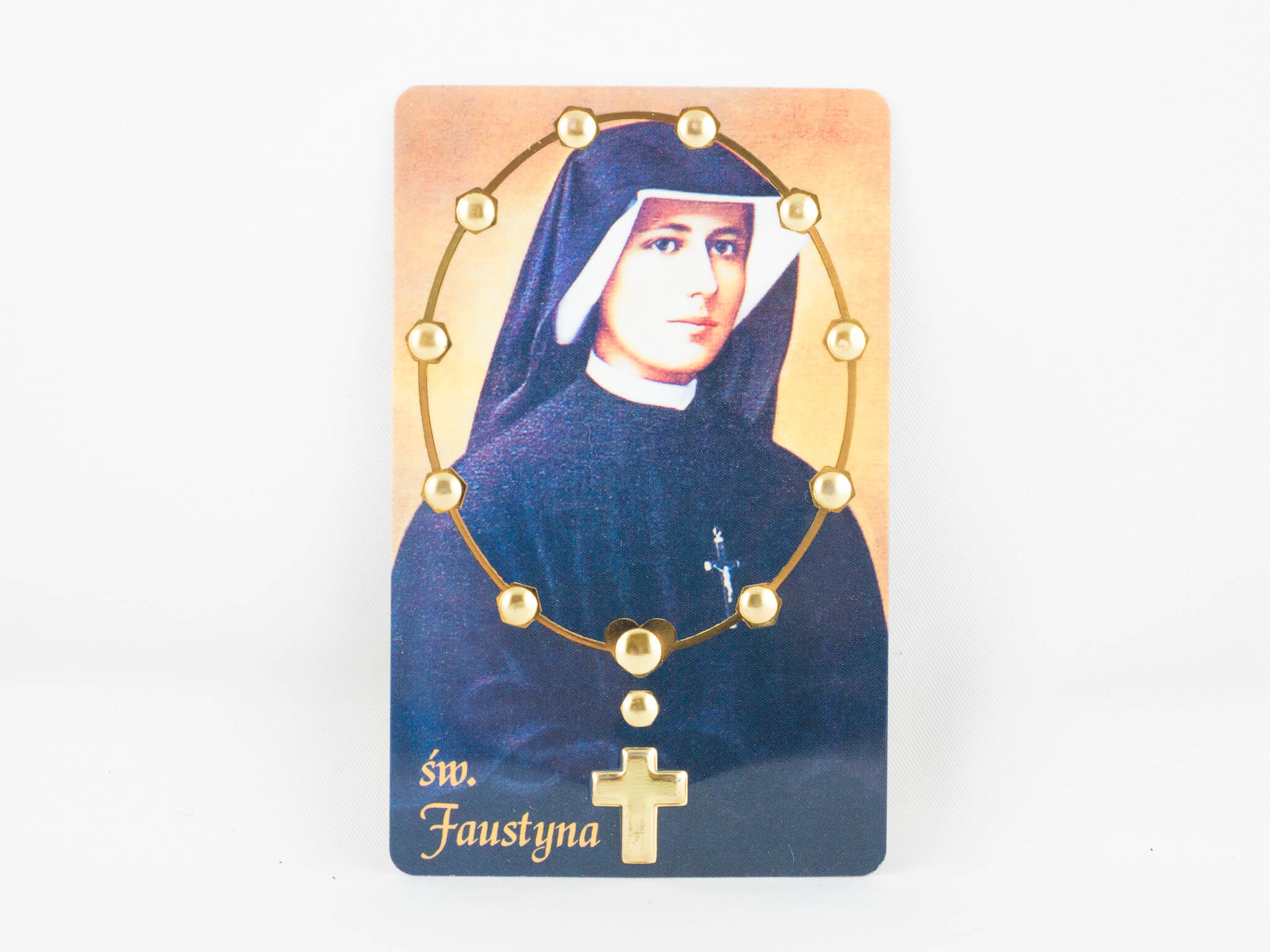 Karta plastikowa S.Faustyna