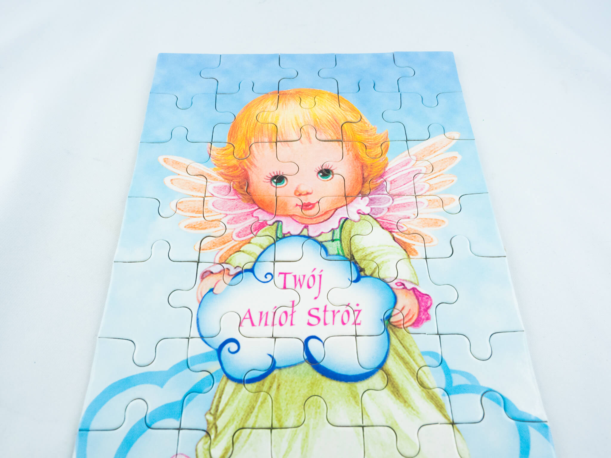 Galeria 1 puzzle anioł dziewczynka