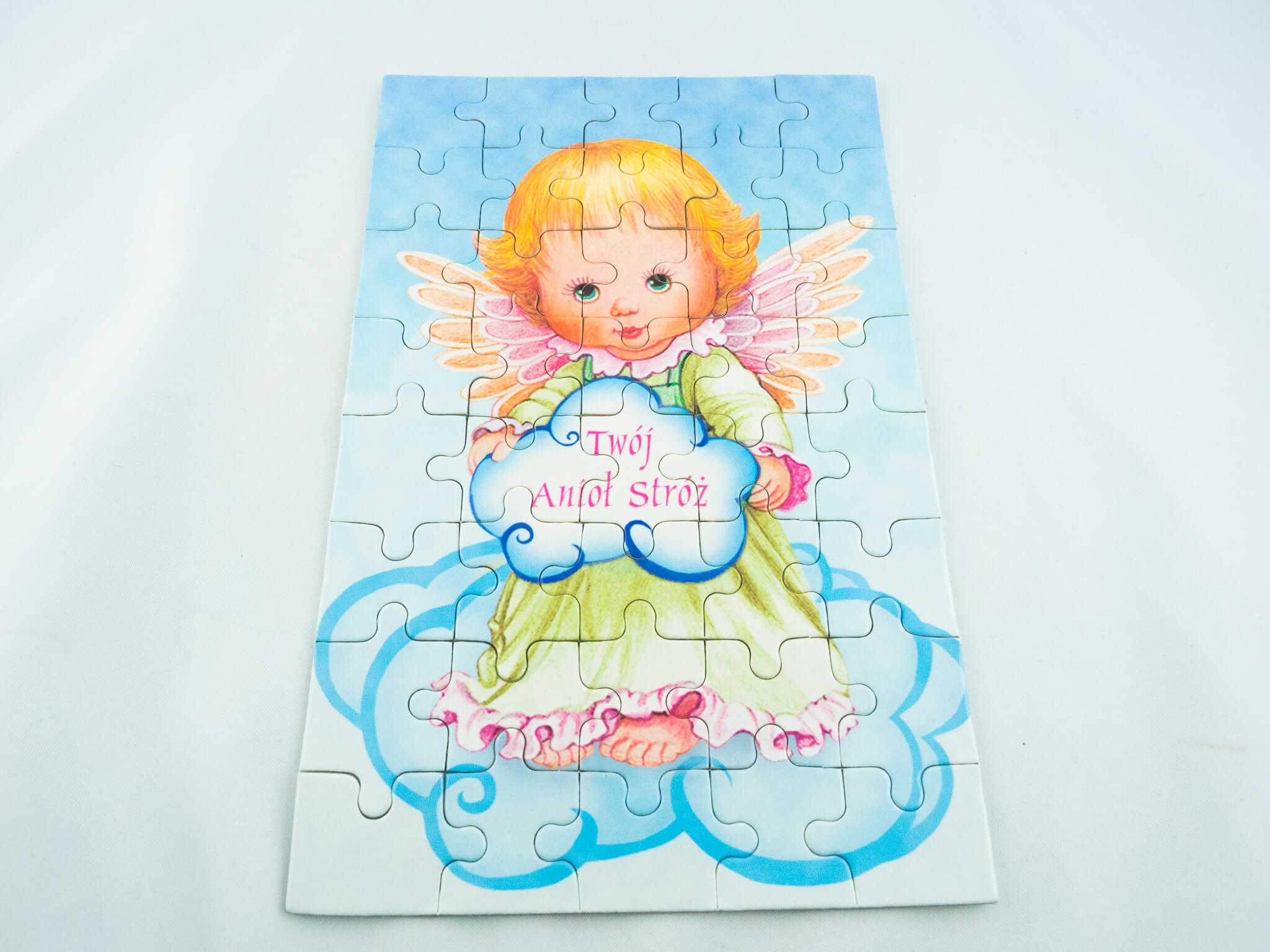 Galeria puzzle anioł dziewczynka