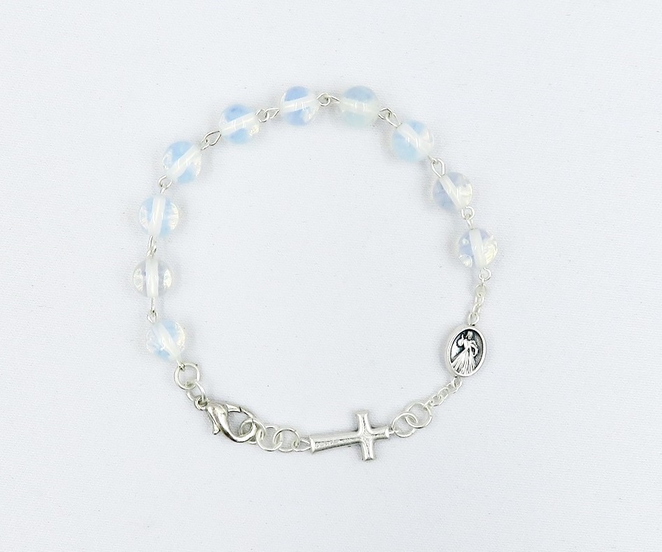 Bransoletka z kamienia półszlachetnego opal