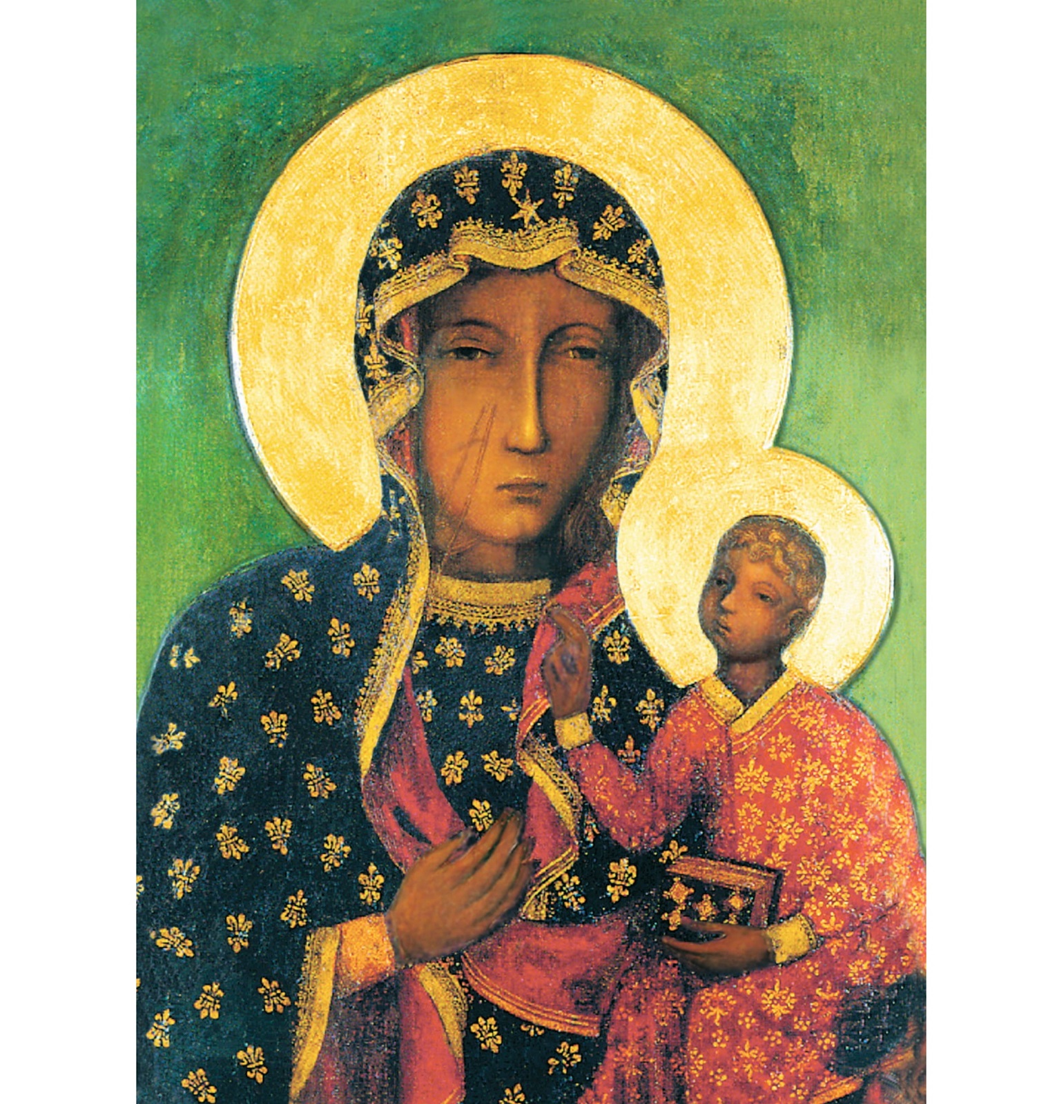 Wyklejanka Matka Boża Częstochowska