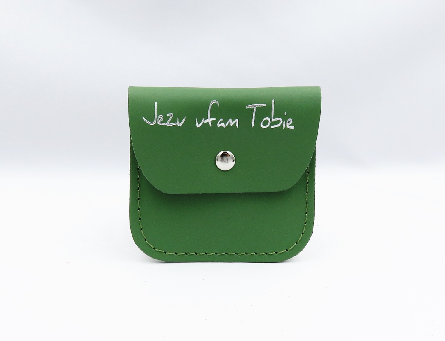 Etui skóra - zielony