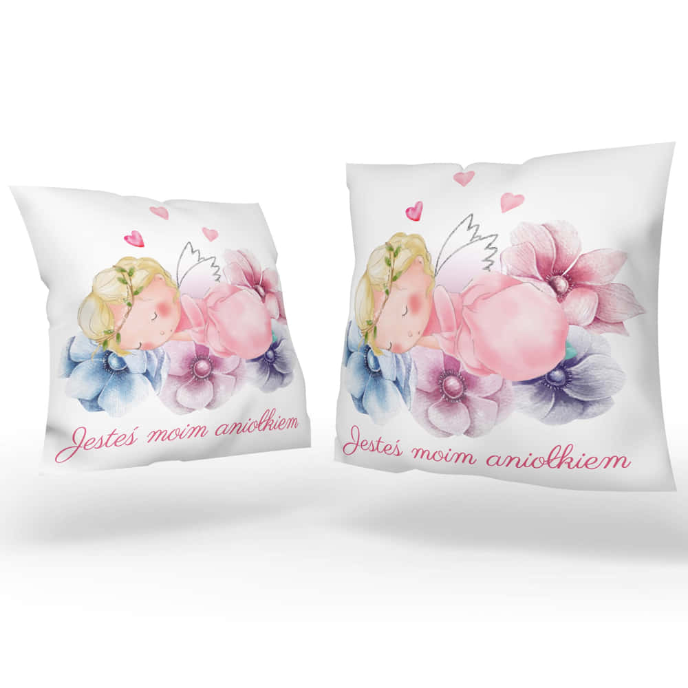 Poduszka Śpiący aniołek