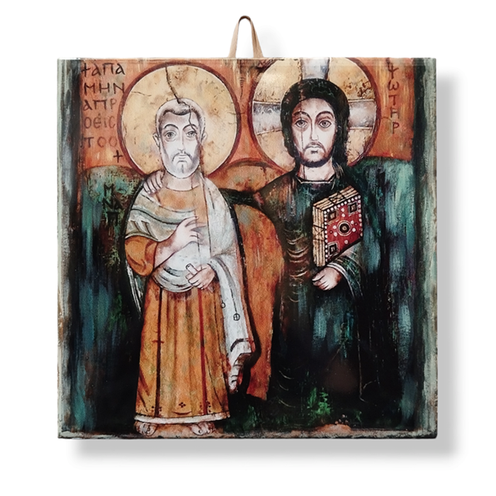 Płytka ceramiczna - Ikona Przyjaźni